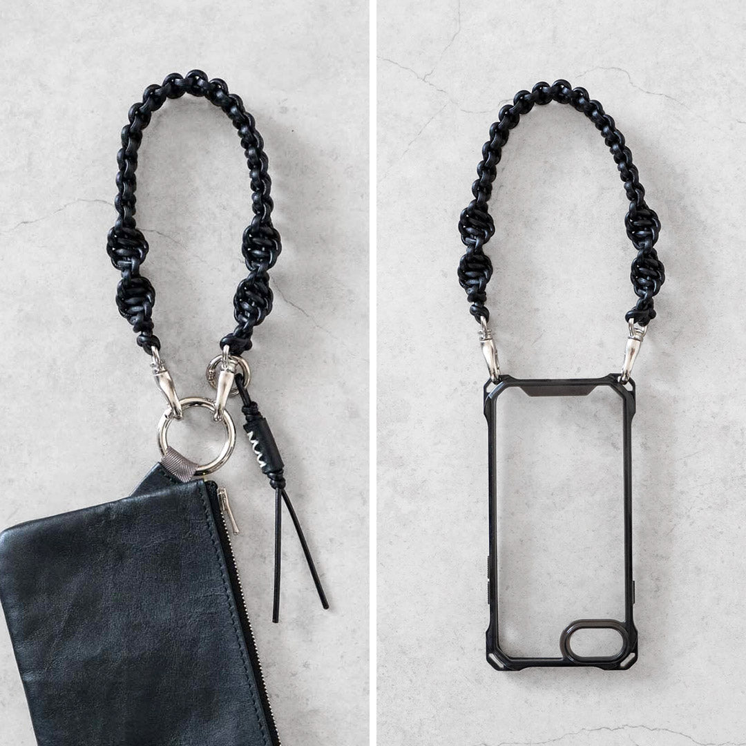 SENTI / Braided Leather Hand Strap