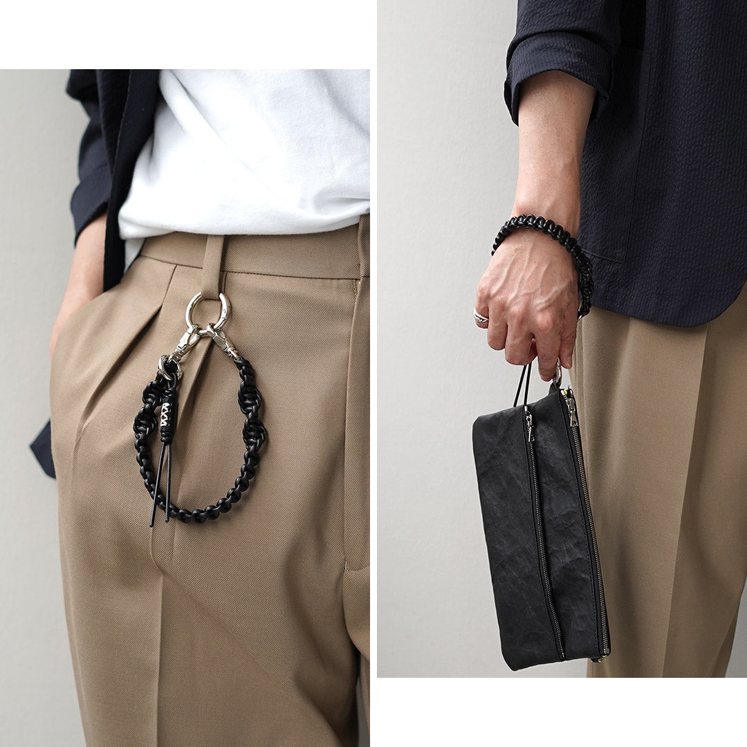 SENTI / Braided Leather Hand Strap