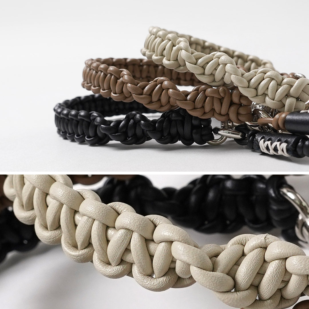 SENTI / Braided Leather Hand Strap