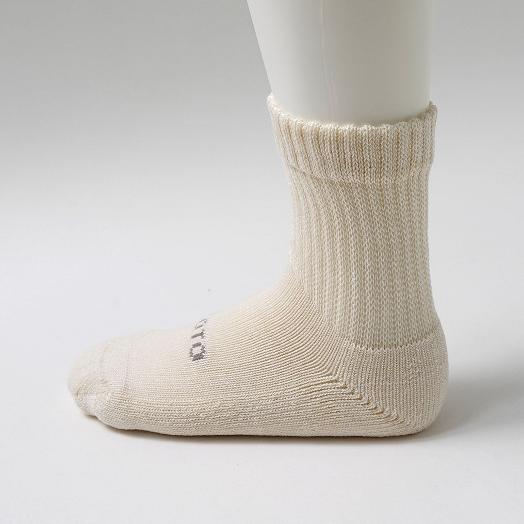 ROTOTO / Organic Daily 3-Pack Mini Crew Socks
