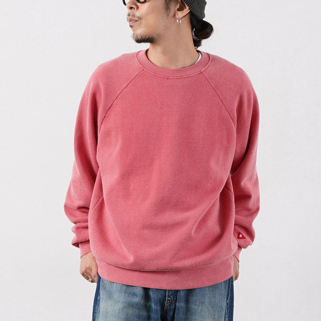 HEALTHKNIT / Sweat ras du cou classique (finition vintage)
