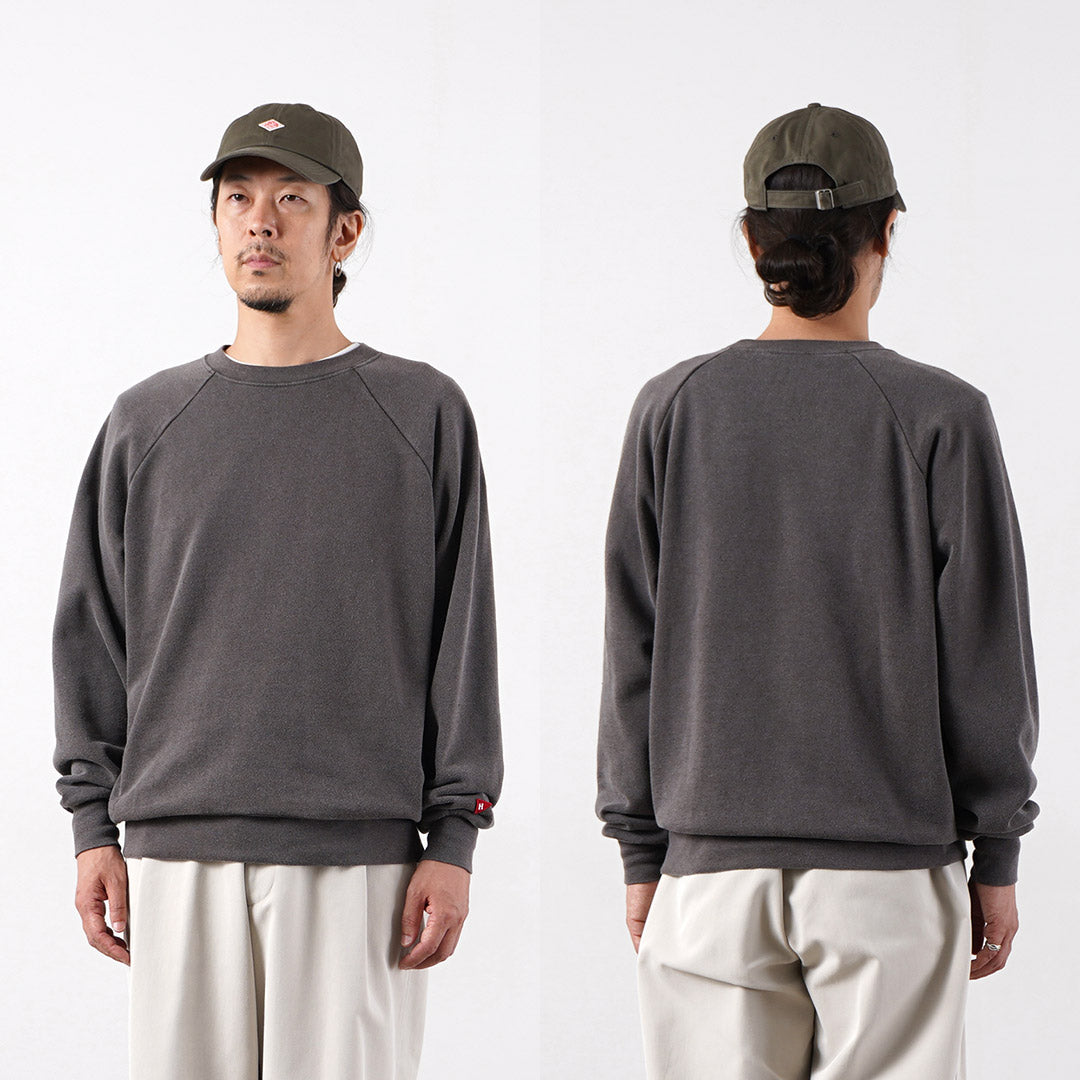 HEALTHKNIT / Sweat ras du cou classique (finition vintage)
