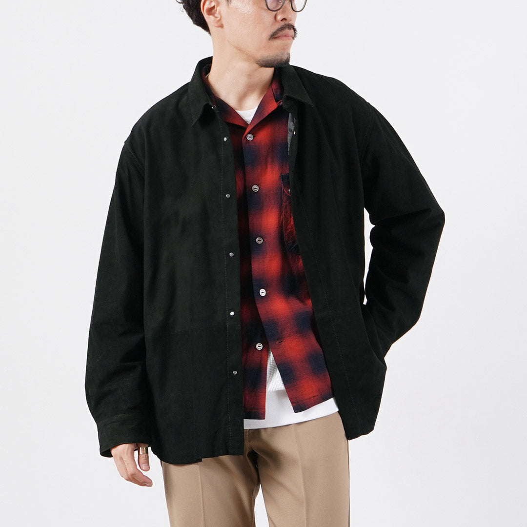 SUNNY SPORTS / Leather Shirt Jacket