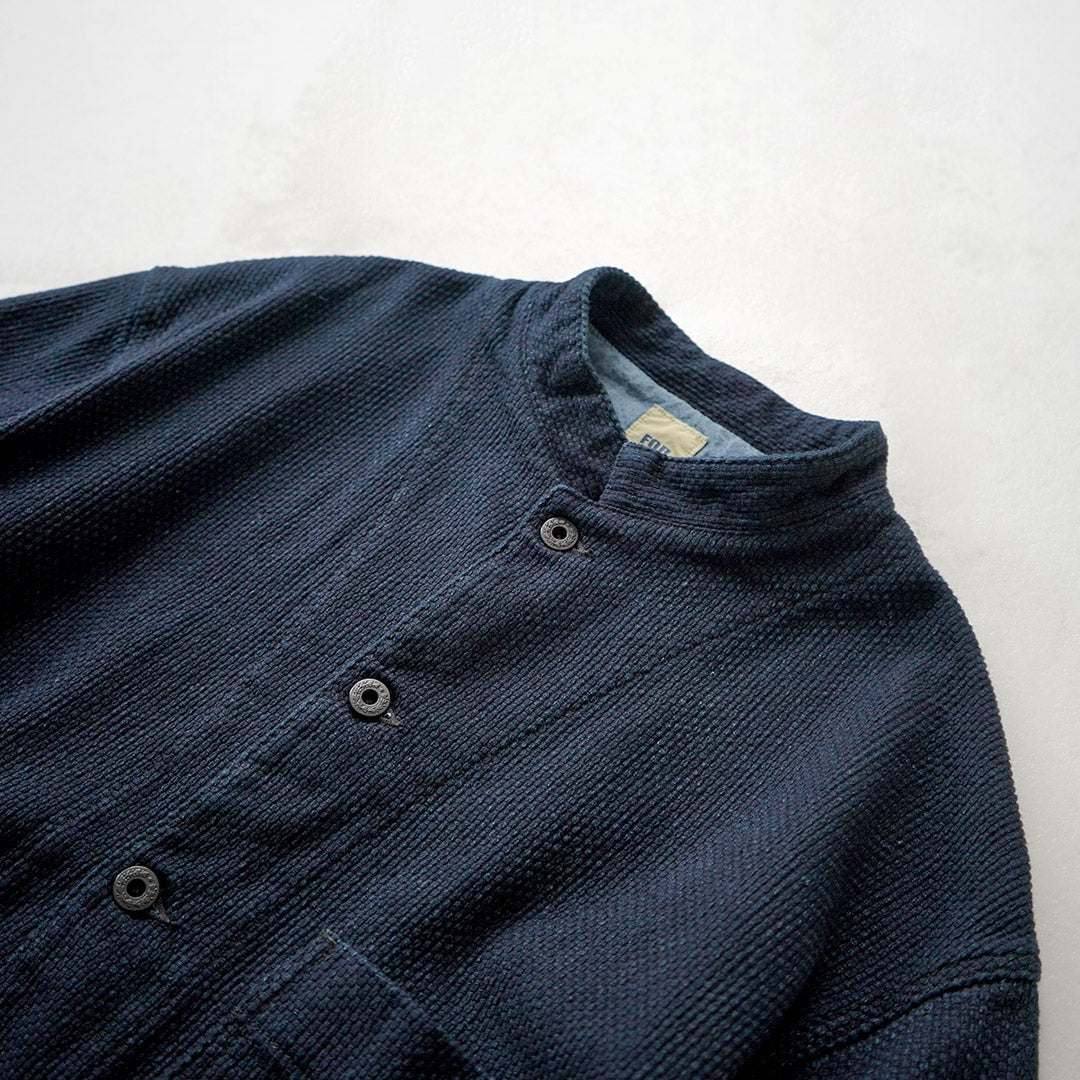 FOB FACTORY / F2468 Veste Sashiko Indigo