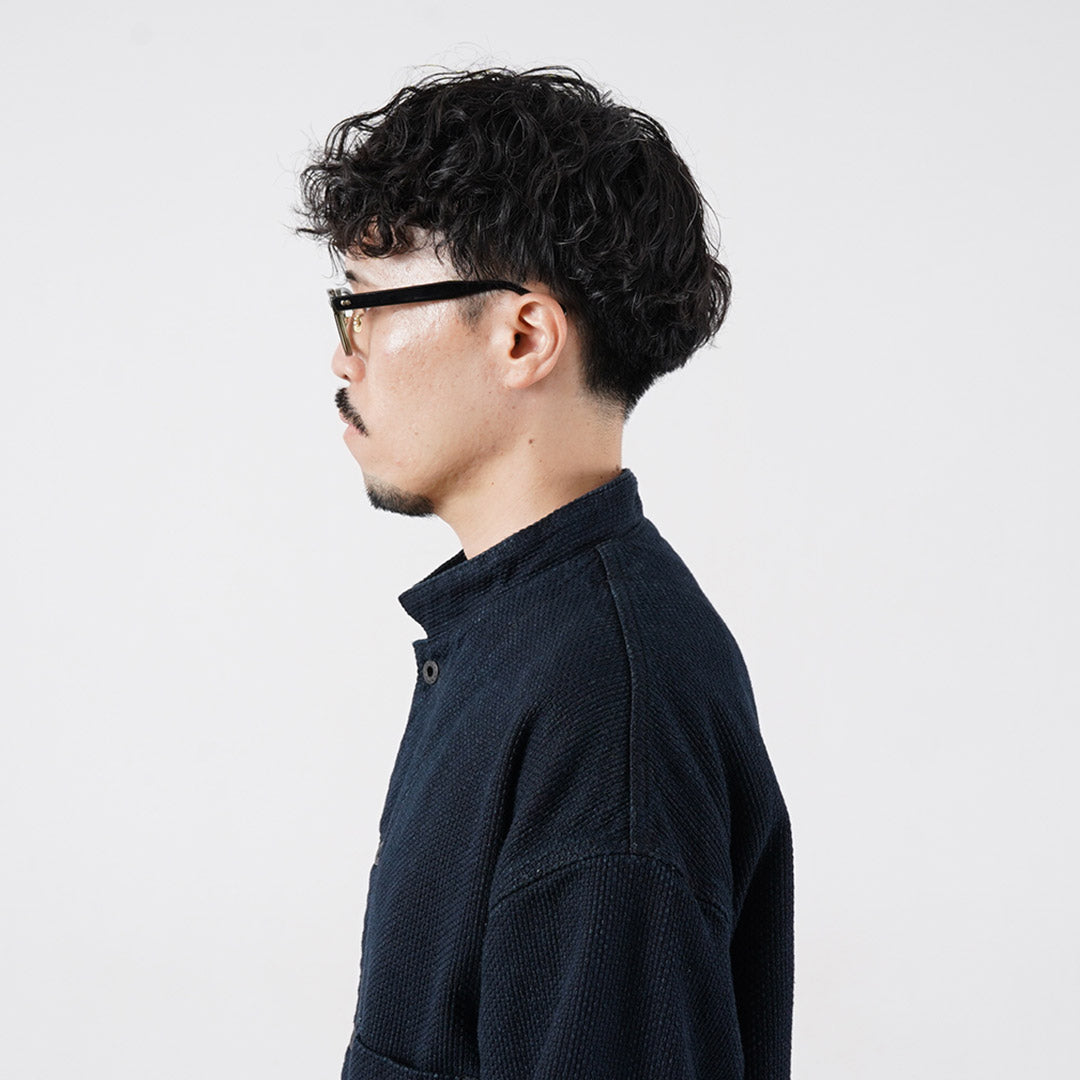 FOB FACTORY / F2468 Veste Sashiko Indigo