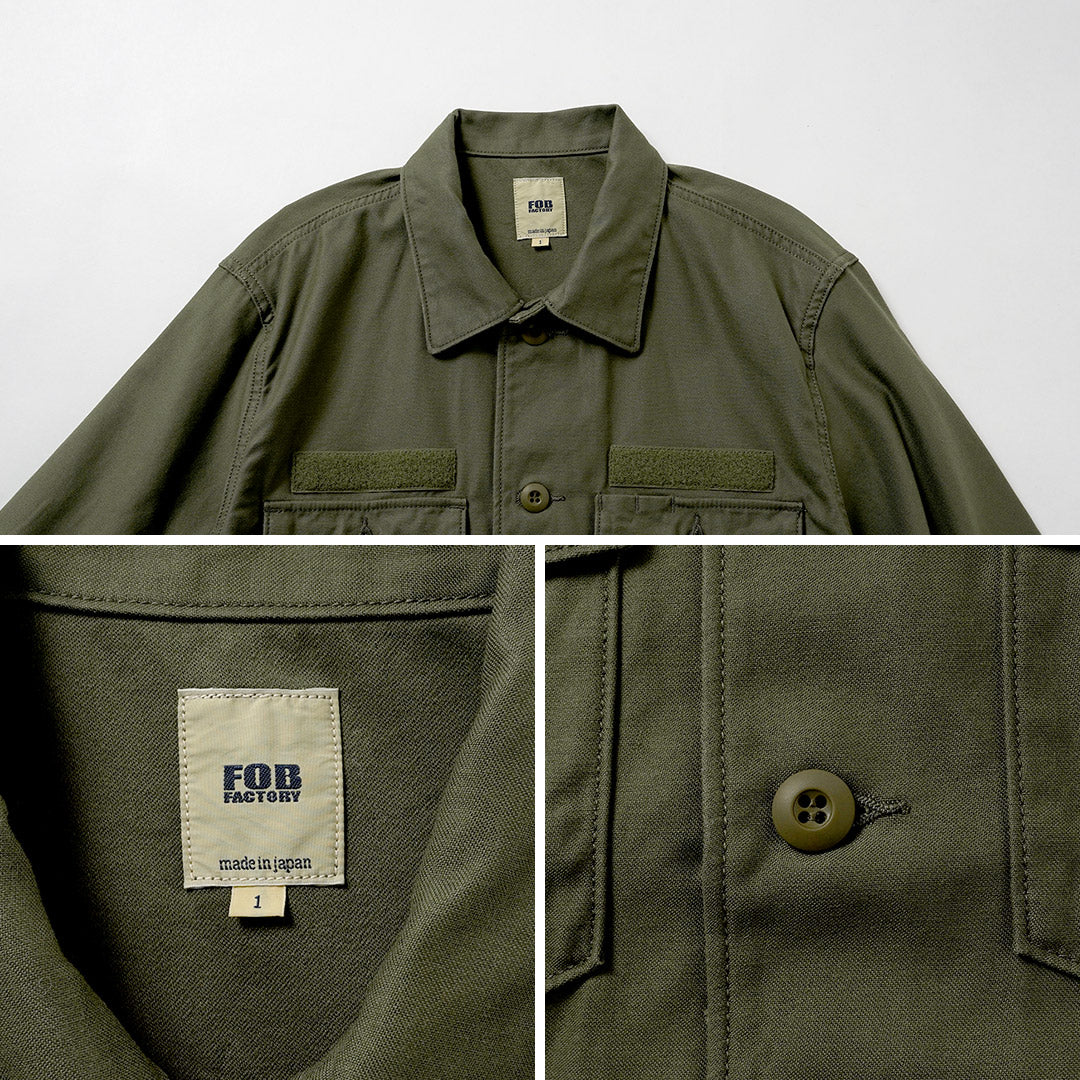 FOB FACTORY / F2469 Utility Uniform Shirt