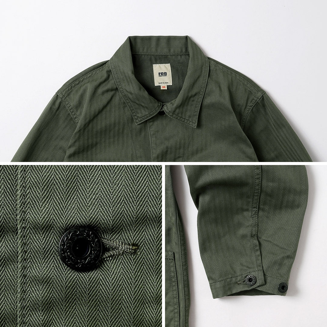 FOB FACTORY / F2472 N-3 Utility Jacket