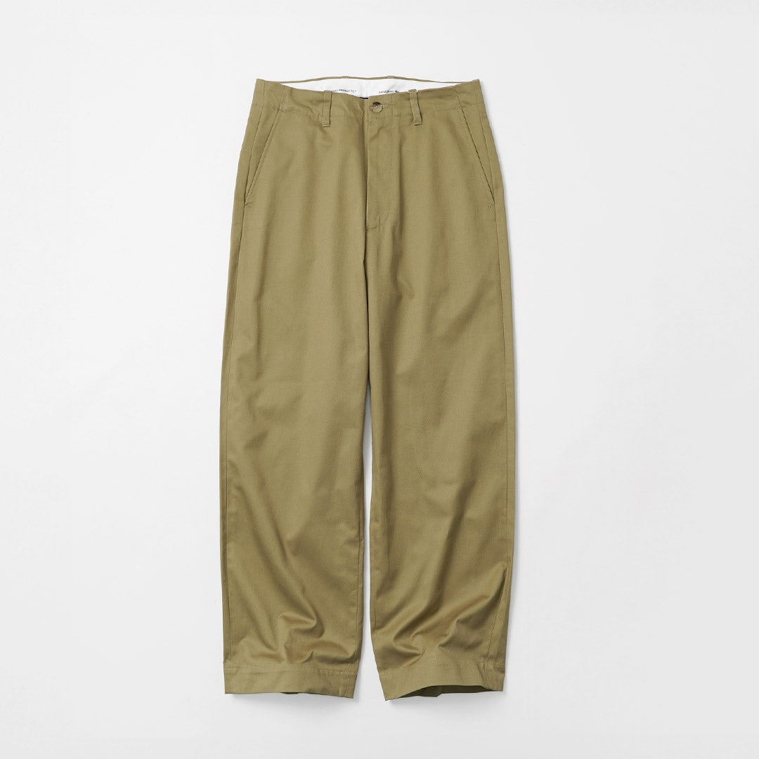 UNIVERSAL PRODUCTS. / Flat Front Chino Trousers