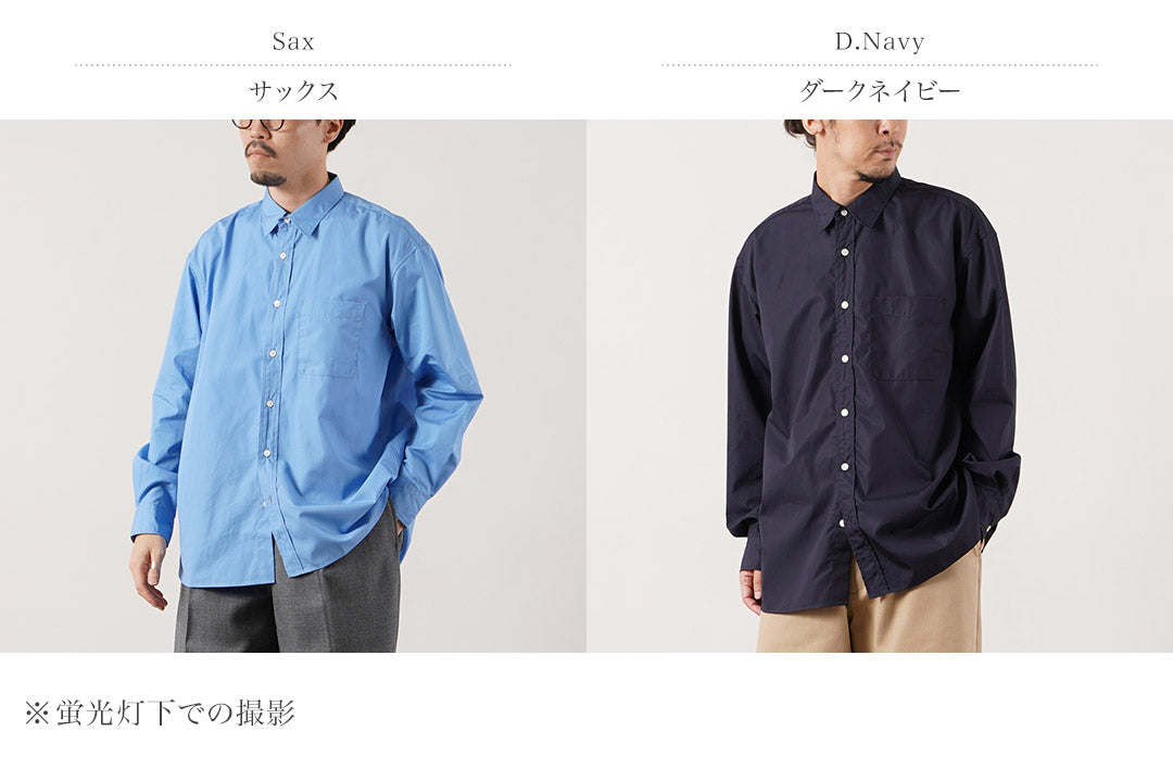 UNIVERSAL PRODUCTS. / Long Sleeve Regular Shirt
