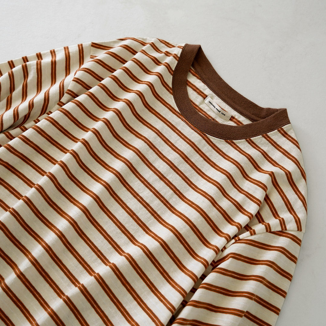 UNIVERSAL PRODUCTS. / Original Striped Long Sleeve T-Shirt