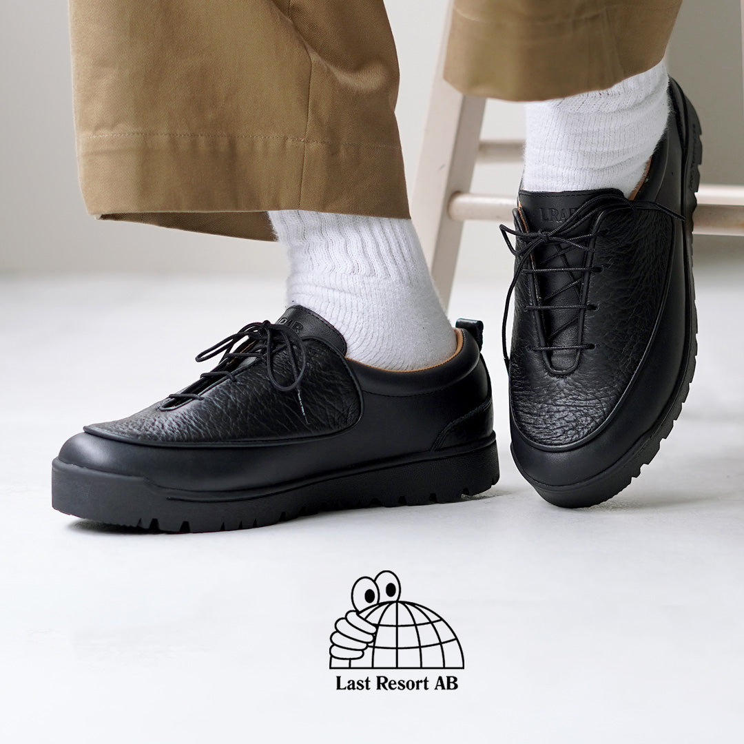 LAST RESORT AB / GM001-MT Custom Lug Sole Leather Sneakers
