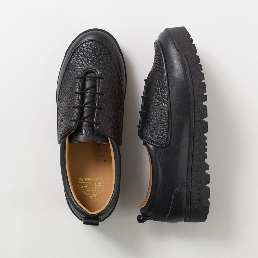 LAST RESORT AB / GM001-MT Custom Lug Sole Leather Sneakers