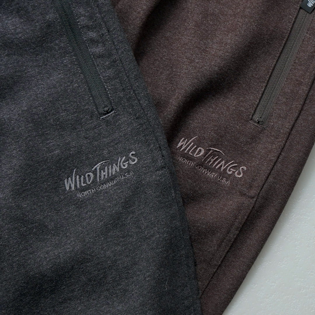 WILDTHINGS / Pantalones Winter Luxe Pantalones fáciles