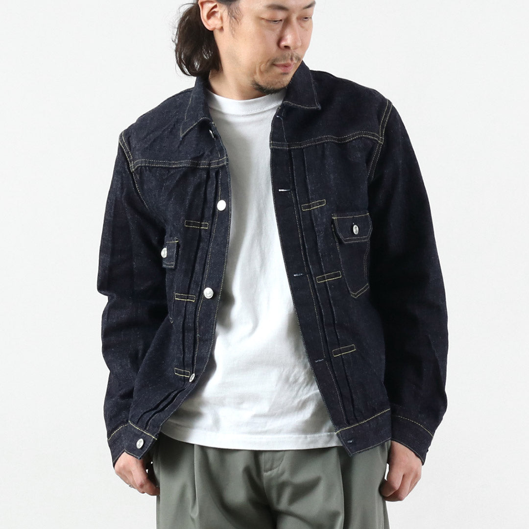 FOB FACTORY / F2464 RS5252-UF Selvedge Denim 2nd Jacket