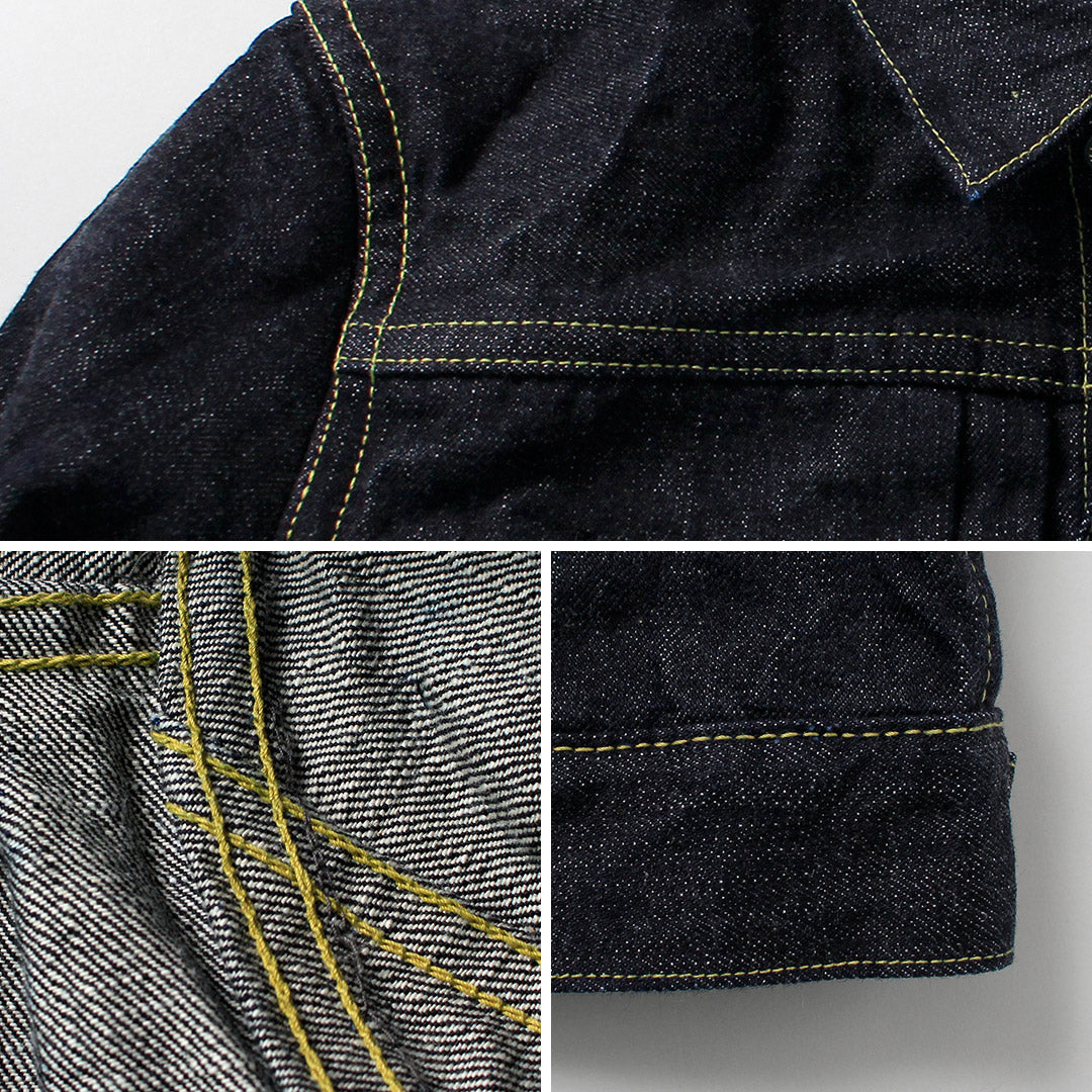 FOB FACTORY / F2464 RS5252-UF 2ème veste en denim selvedge
