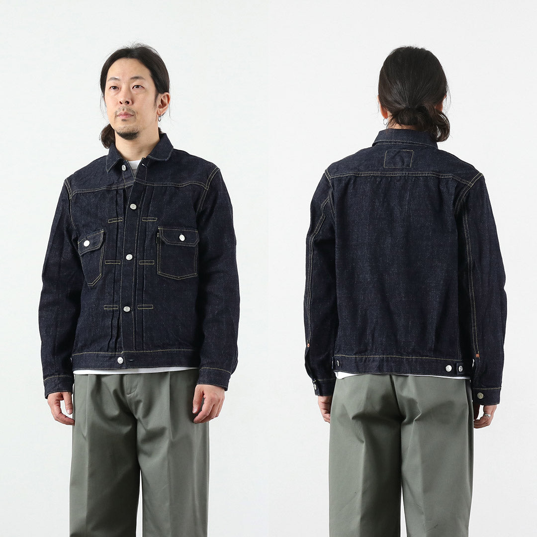 FOB FACTORY / F2464 RS5252-UF 2ème veste en denim selvedge