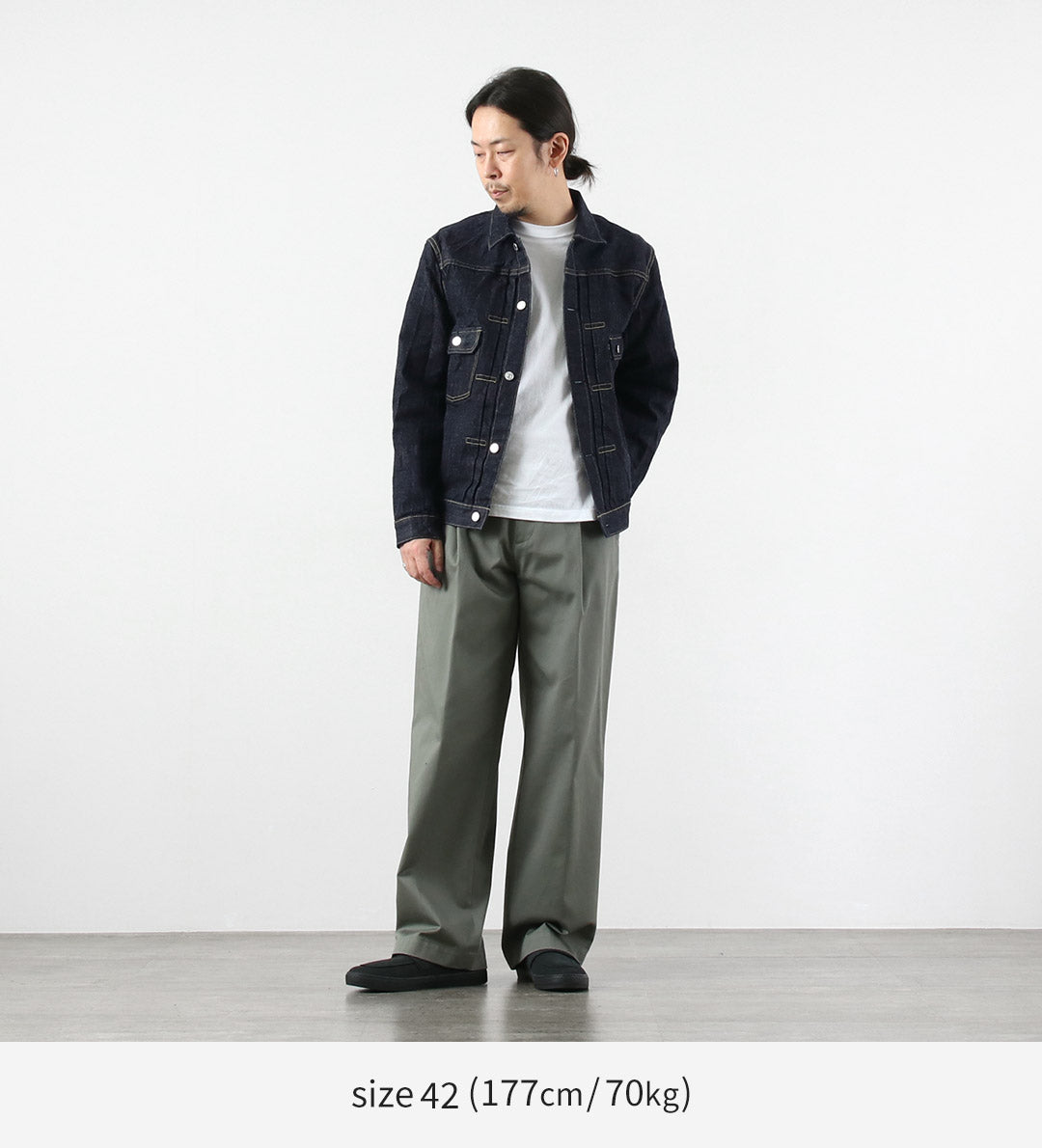 FOB FACTORY / F2464 RS5252-UF 2ème veste en denim selvedge