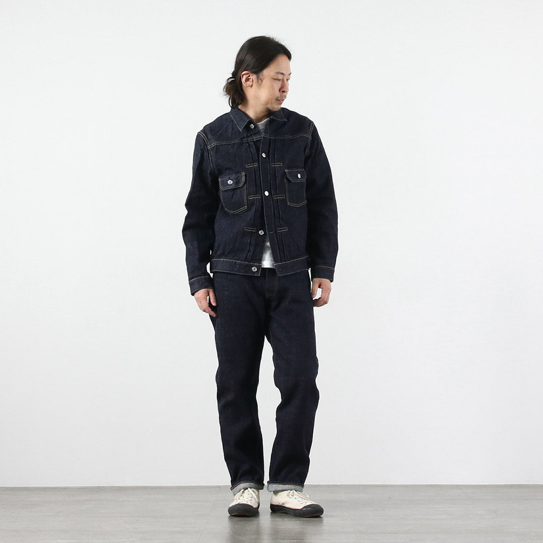 FOB FACTORY / F2464 RS5252-UF 2ème veste en denim selvedge