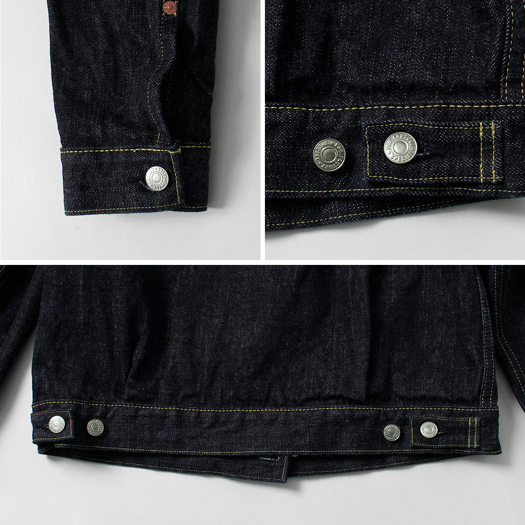 FOB FACTORY / F2464 RS5252-UF 2ème veste en denim selvedge