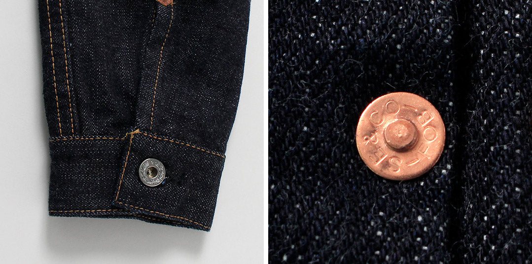 FOB FACTORY / F2465 RS5252-UF Veste en jean de garage