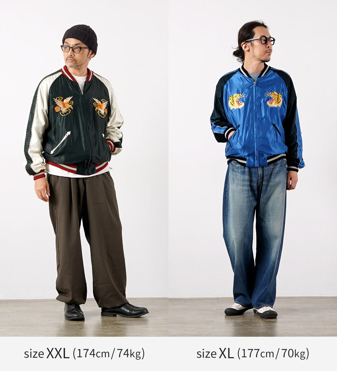 TAILOR TOYO / Veste souvenir en acétate / Tailor Toyo Réversible