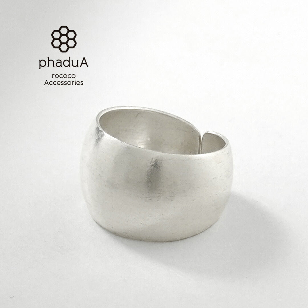 phaduA / Karen Silver Round Ring