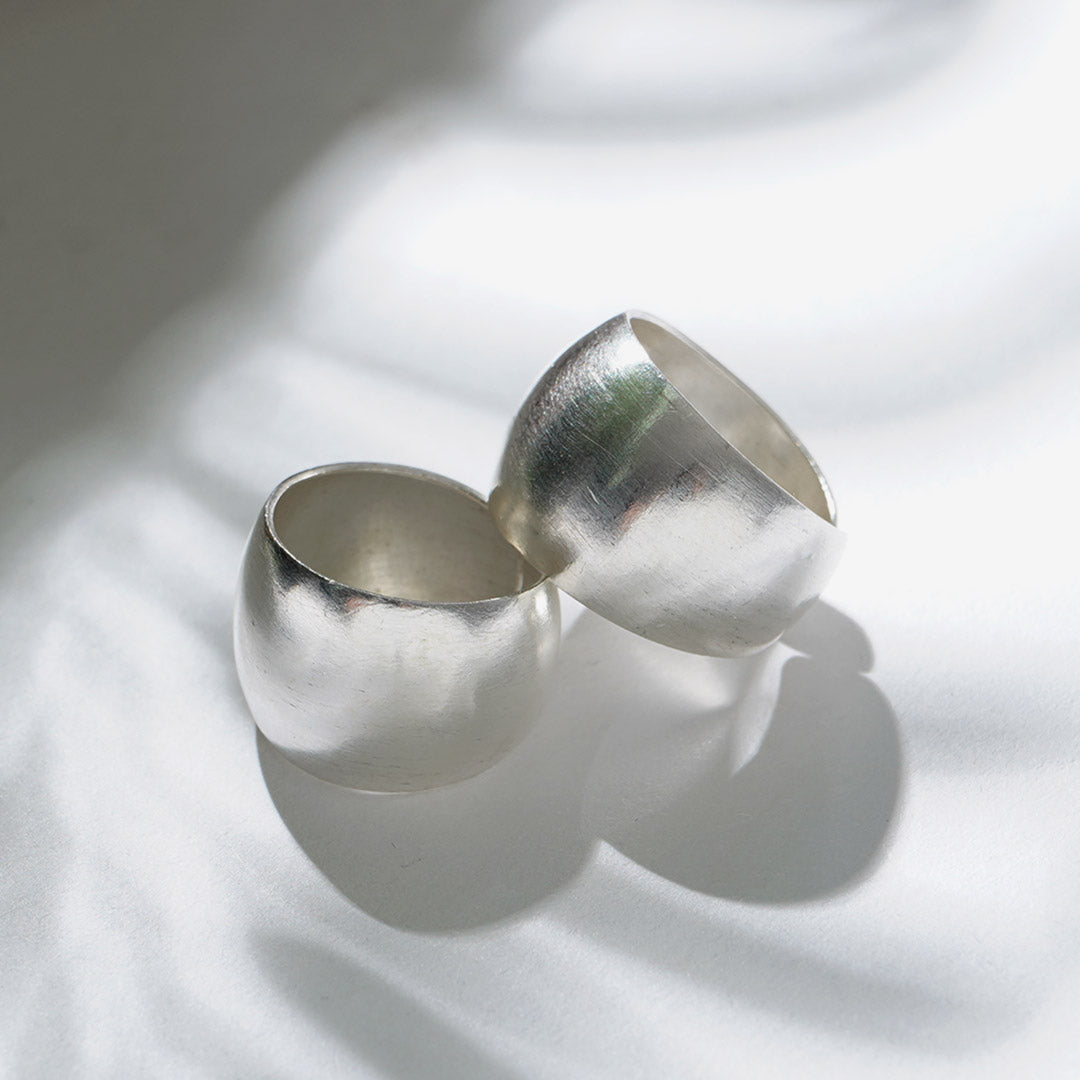 phaduA / Karen Silver Round Ring