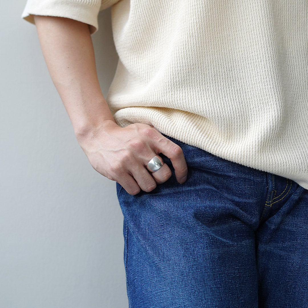 phaduA / Karen Silver Round Ring