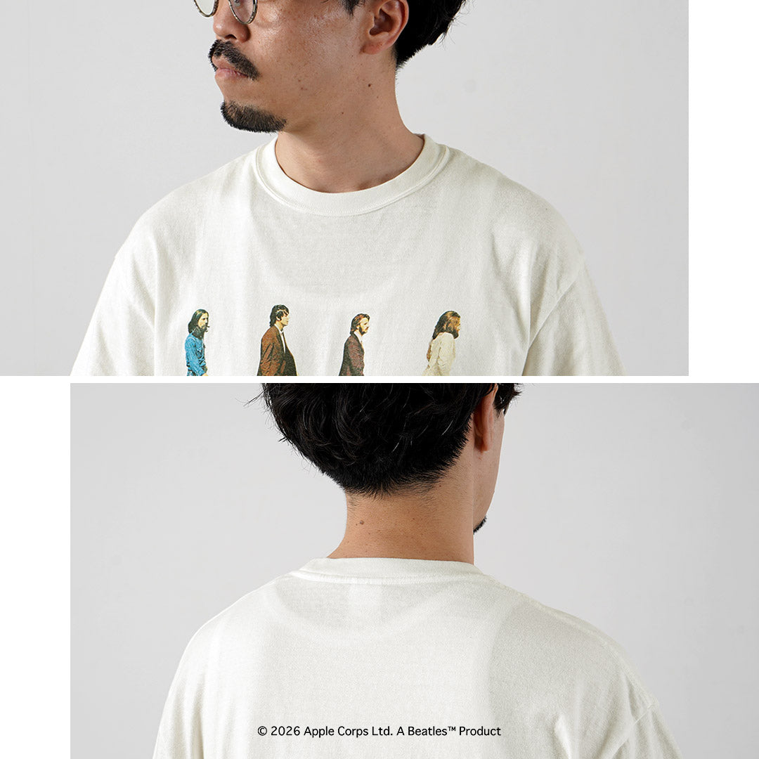 FREE RAGE / The Beatles × FREE RAGE Last Recording Recycled Cotton Short Sleeve T-Shirt