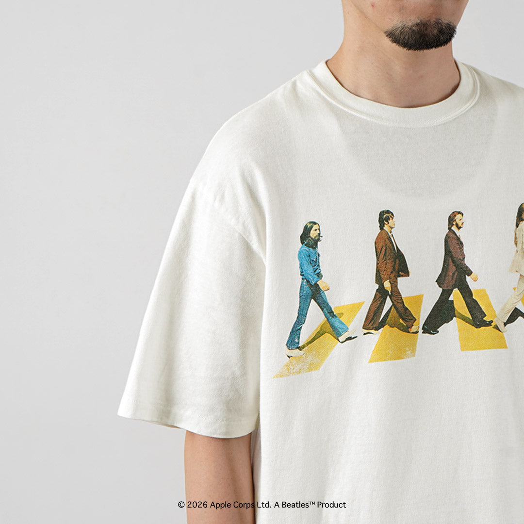 FREE RAGE / The Beatles × FREE RAGE Last Recording Recycled Cotton Short Sleeve T-Shirt