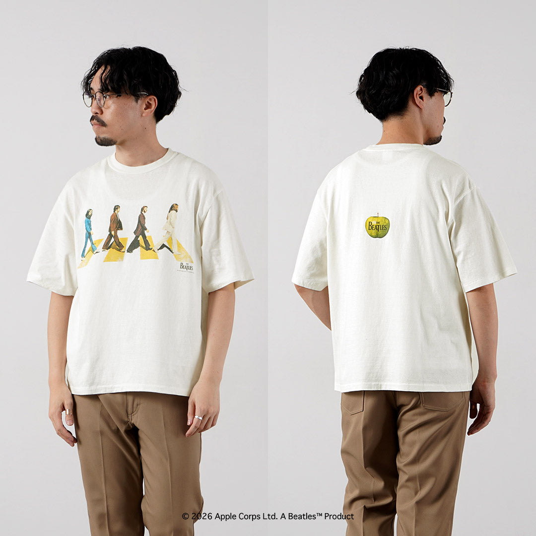 FREE RAGE / The Beatles × FREE RAGE Last Recording Recycled Cotton Short Sleeve T-Shirt