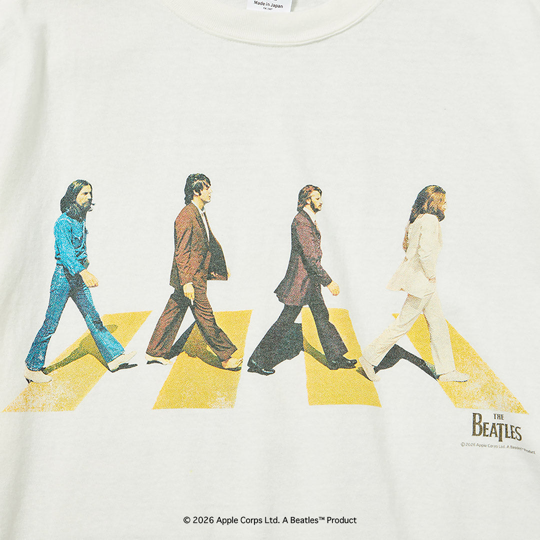 FREE RAGE / The Beatles × FREE RAGE Last Recording Recycled Cotton Short Sleeve T-Shirt