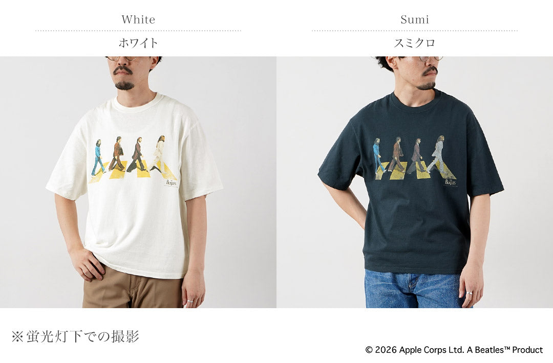 FREE RAGE / The Beatles × FREE RAGE Last Recording Recycled Cotton Short Sleeve T-Shirt