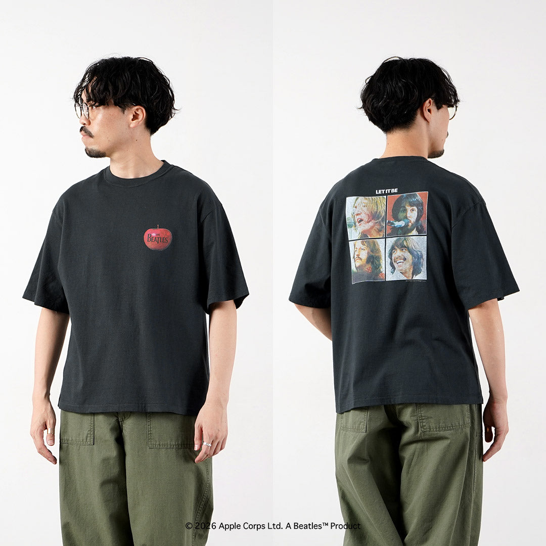 FREE RAGE / The Beatles × FREE RAGE Last Release Recycled Cotton Short Sleeve T-Shirt