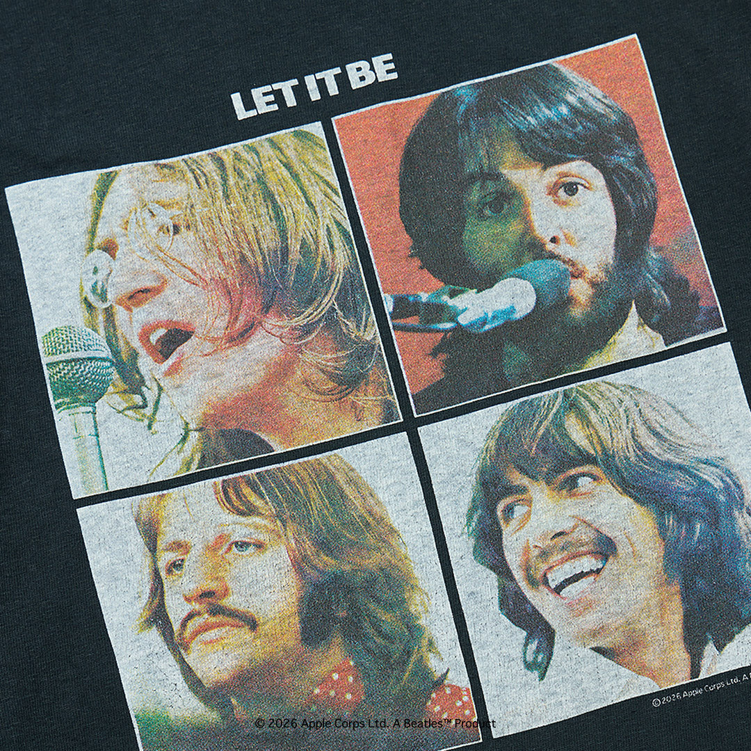 FREE RAGE / The Beatles × FREE RAGE Last Release Recycled Cotton Short Sleeve T-Shirt