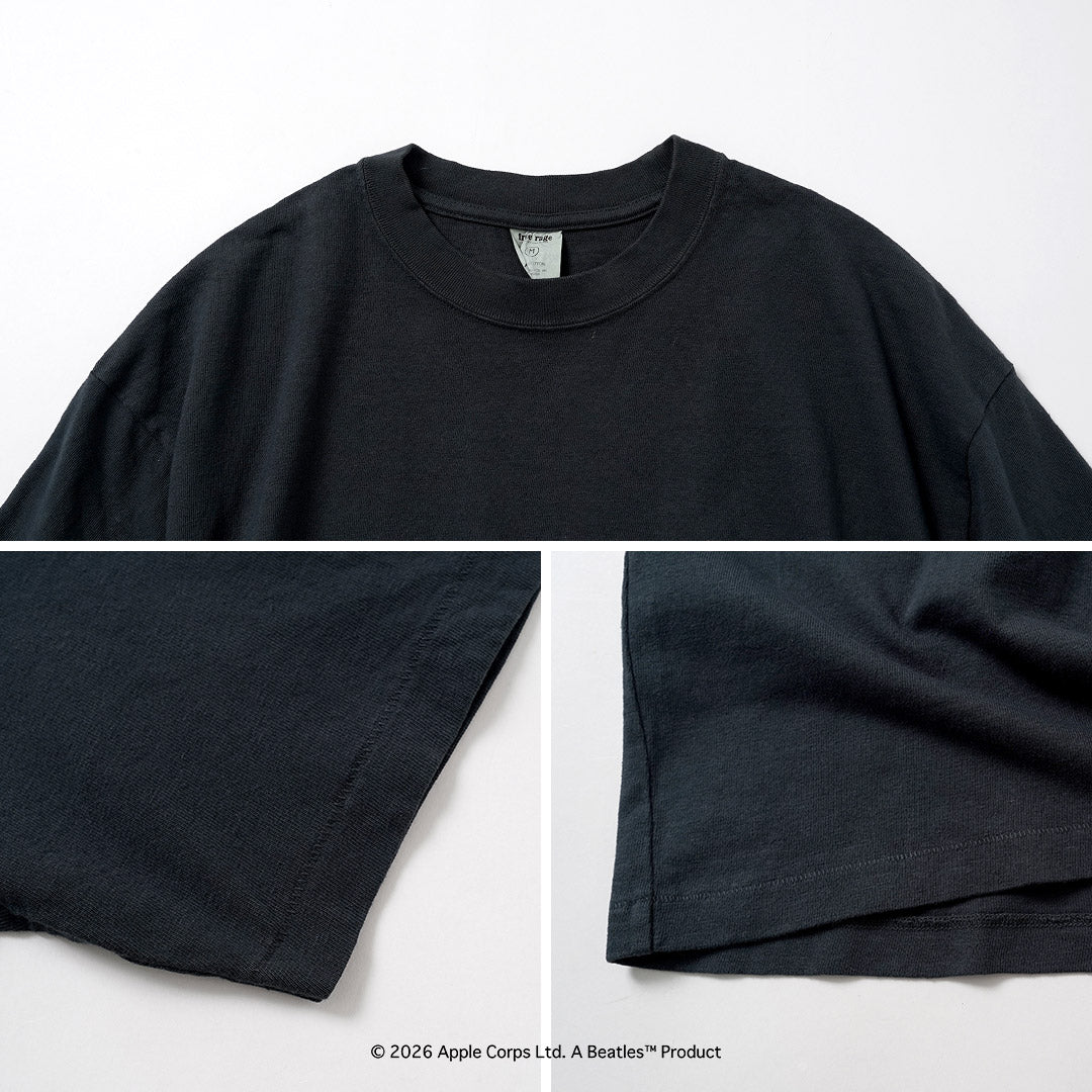 FREE RAGE / The Beatles × FREE RAGE Last Release Recycled Cotton Short Sleeve T-Shirt