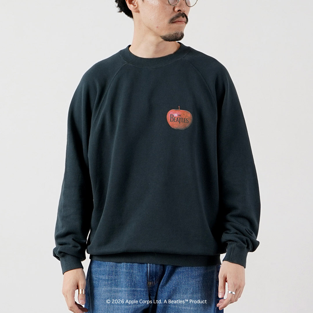 FREE RAGE / The Beatles × FREE RAGE Last Release Raglan Crew Sweatshirt