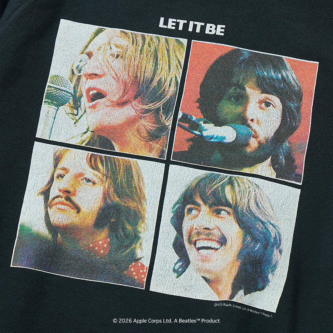 FREE RAGE / The Beatles × FREE RAGE Last Release Raglan Crew Sweatshirt