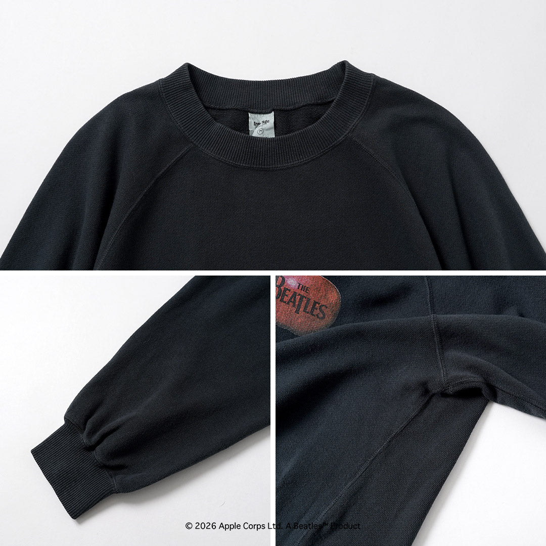 FREE RAGE / The Beatles × FREE RAGE Last Release Raglan Crew Sweatshirt