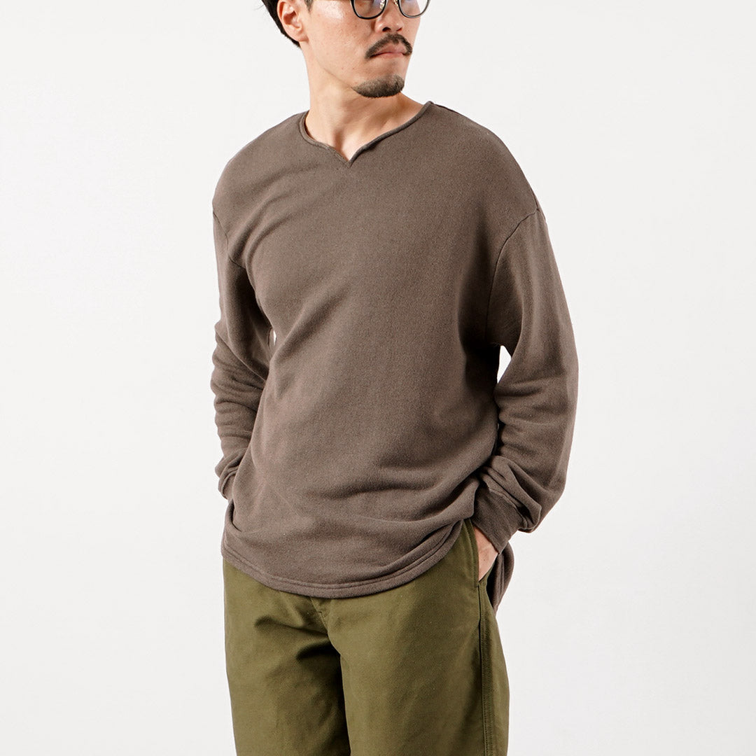 KEMA DESIGNS / "Jersey de rizo ligero con cuello clave"