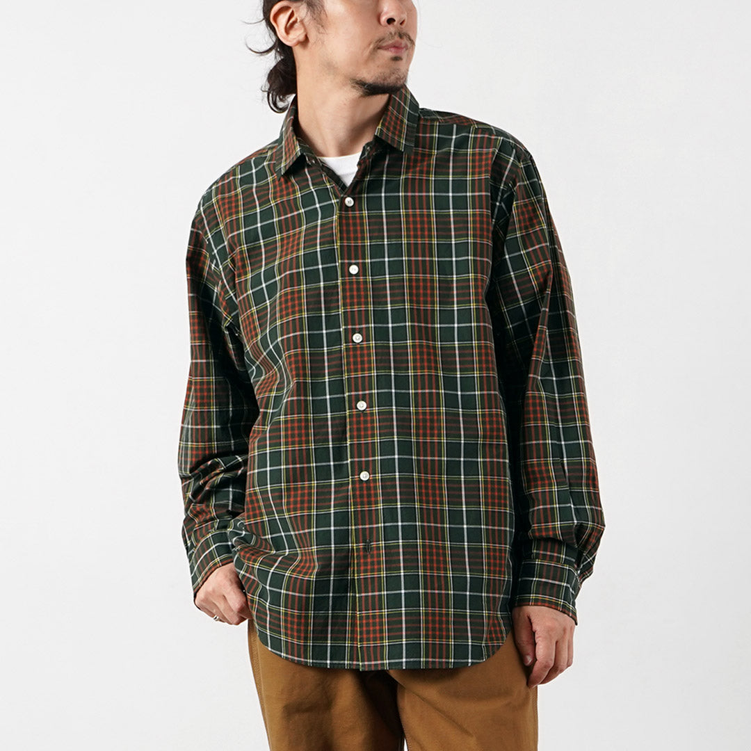 HARROWE HARROWE / Check Regular-Collar Shirt