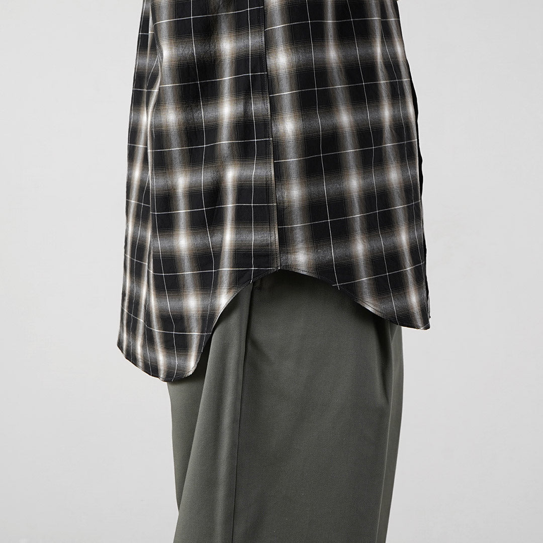 HARROWE HARROWE / Check Regular-Collar Shirt