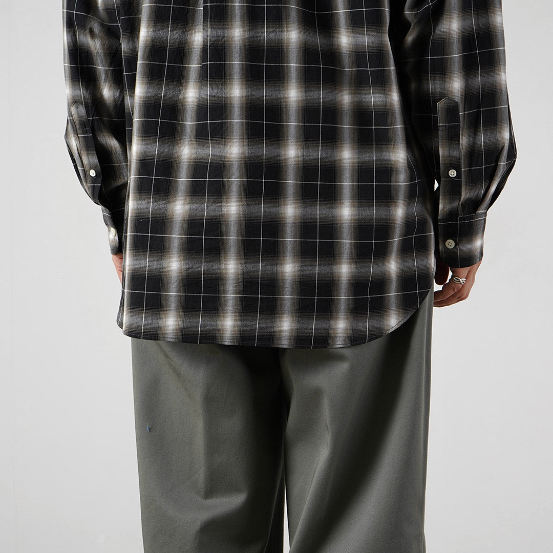 HARROWE HARROWE / Check Regular-Collar Shirt