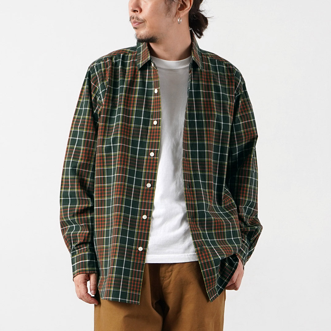 HARROWE HARROWE / Check Regular-Collar Shirt
