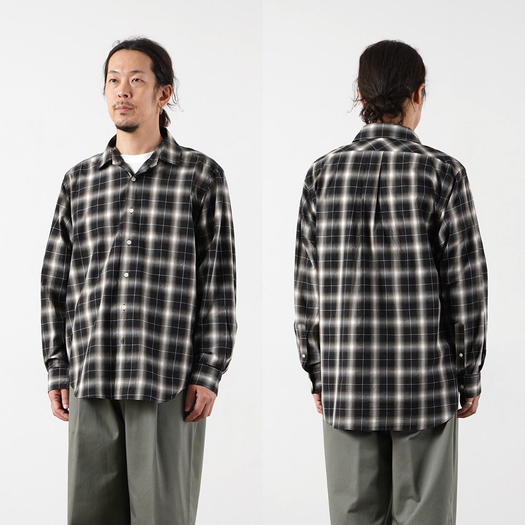 HARROWE HARROWE / Check Regular-Collar Shirt