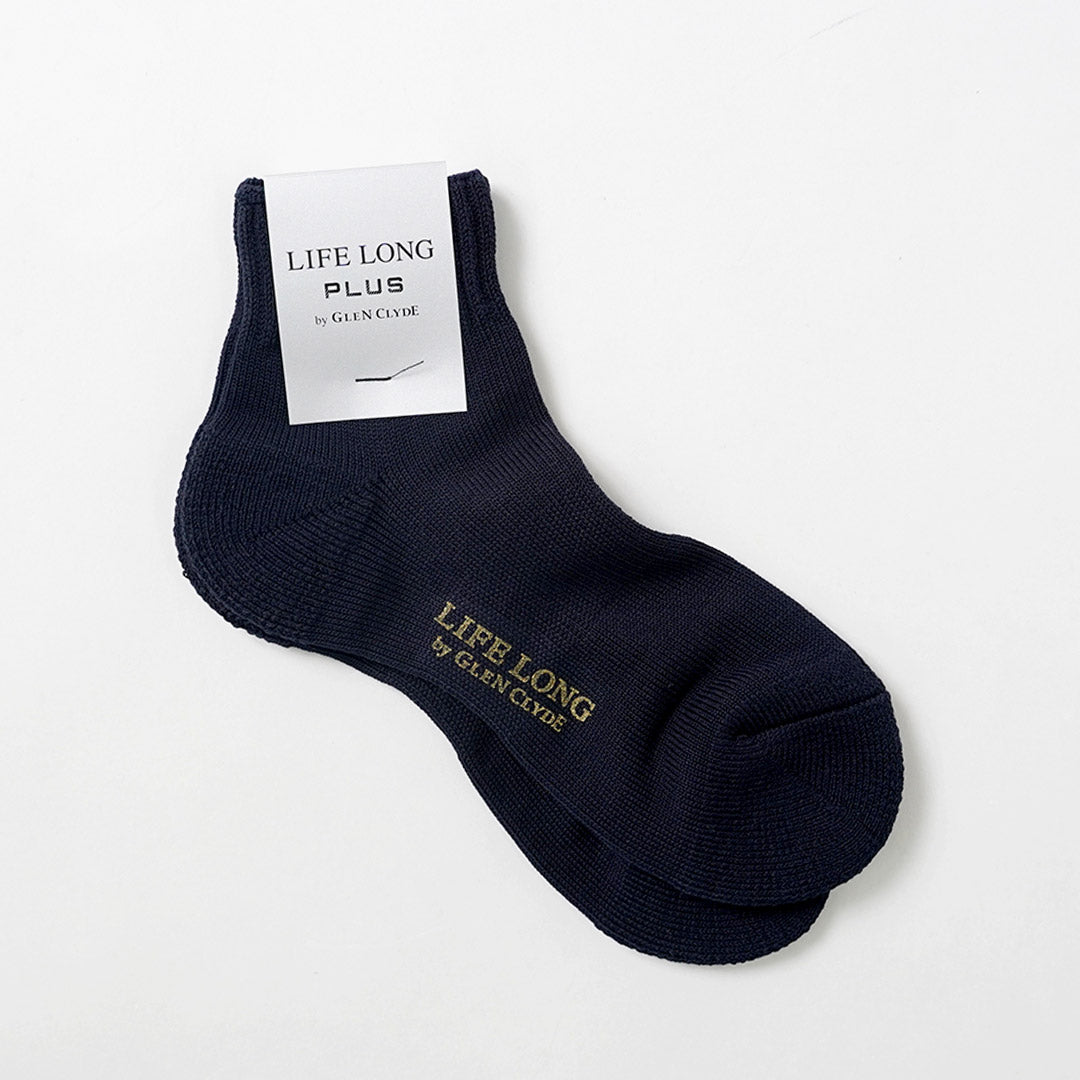 LIFE LONG BY GLEN CLYDE / "Calcetines tobilleros TS-2 PLUS de algodón × CORDURA"