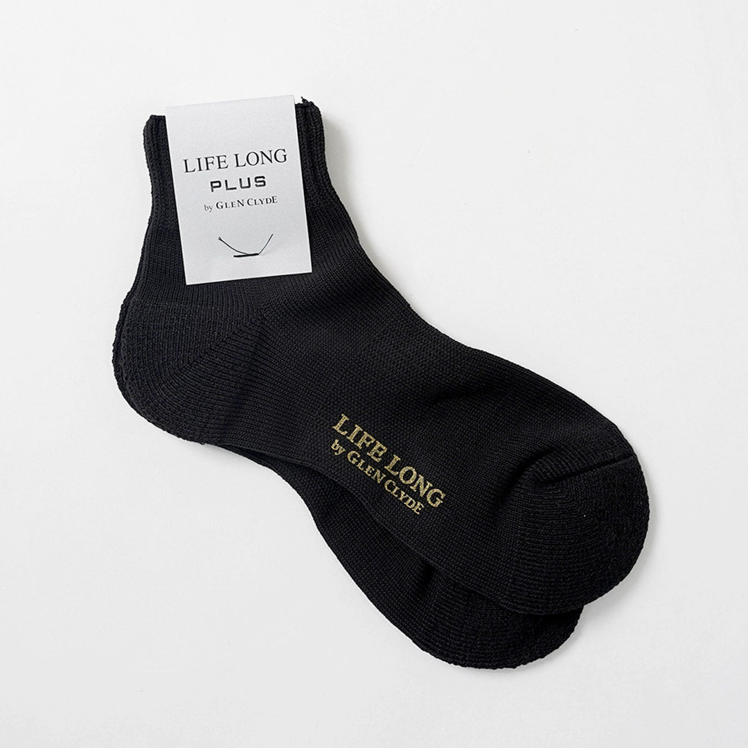 LIFE LONG BY GLEN CLYDE / "Calcetines tobilleros TS-2 PLUS de algodón × CORDURA"