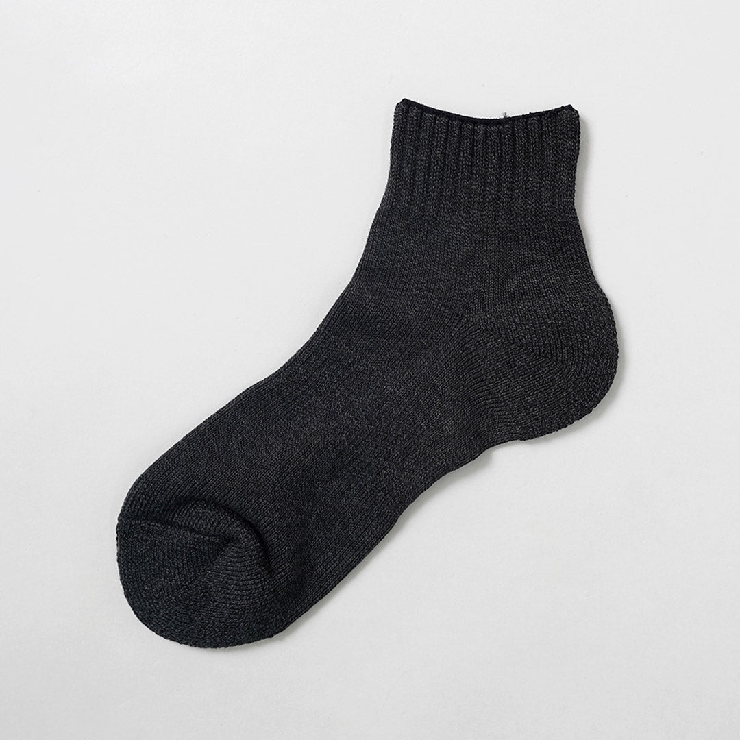 LIFE LONG BY GLEN CLYDE / TS-2 PLUS Cotton × CORDURA Pile Ankle Socks