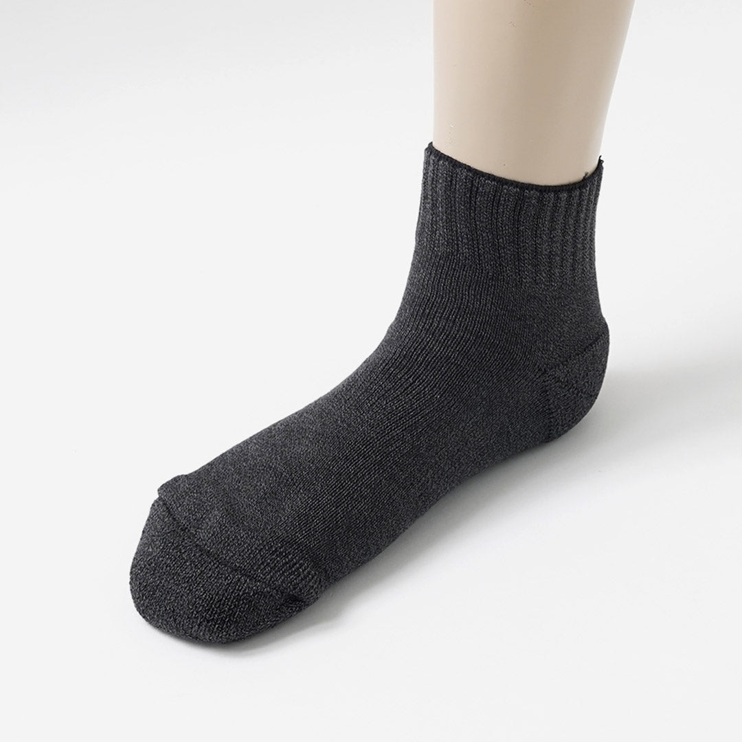 LIFE LONG BY GLEN CLYDE / TS-2 PLUS Cotton × CORDURA Pile Ankle Socks