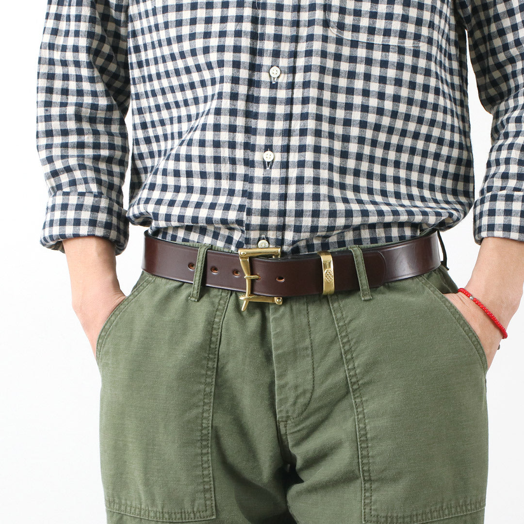 MARTIN FAIZEY / 1.5 inch (38mm) Quick Release Belt Leather Belt